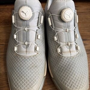 Puma ProAdapt Disc Golf Shoes Gray Waterproof Men’s Size 10.5 BOA